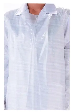 カラーエプロン ロング 白（1000枚入）